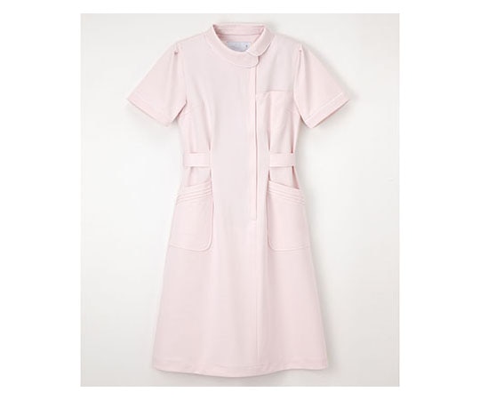 ナガイレーベン 看護衣半袖 ピンク S CA1707 1枚（ご注文単位1枚）【直送品】