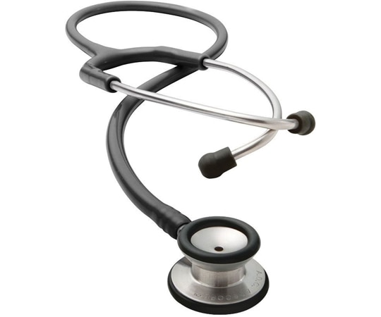 ユーメド貿易 ADスコープ ペティアトリッククリニシャンステトスコープ ブラック AD704BK 1本（ご注文単位1本）【直送品】