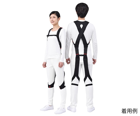 モリタ宮田工業 腰部サポートウェア ラクニエ L RK2COBKJ01 1個（ご注文単位1個）【直送品】