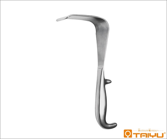 TAIYU(大祐医科工業) 岡林氏圧排鈎 幅30mm 深さ100mm TY-981S 1本(ご注文単位1本)【直送品】