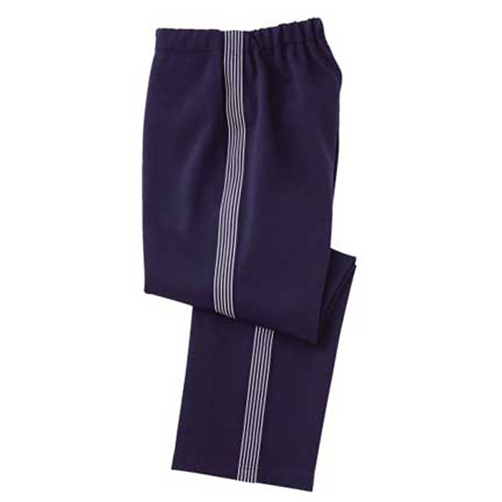 KIRAKU（トンボ） ケアワークパンツ ネイビー L（股下90cm（フリー）） CR557-88 L 1枚（ご注文単位1枚）【直送品】