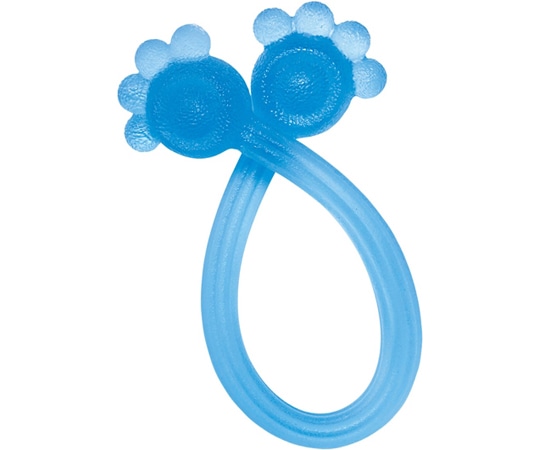 島製作所 わくわくエクササイズ ねこのて ブルー（ハード）  1個（ご注文単位1個）【直送品】