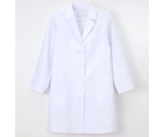 ナガイレーベン 女子シングル診察衣 ホワイト S KEX-5190 1枚（ご注文単位1枚）【直送品】