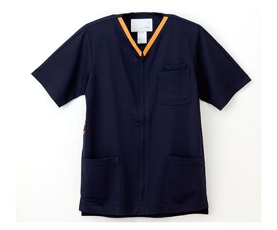 ナガイレーベン 男女兼用上衣 ネイビー L RF5082 1枚(ご注文単位1枚)【直送品】