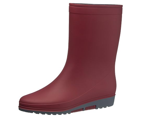 アサヒシューズ レインブーツR307 ワイン 24cm KH30011 1足（ご注文単位1足）【直送品】