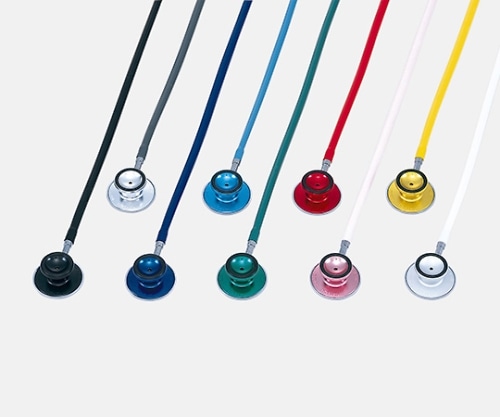 ケンツメディコ ダブル聴診器 No.120 外バネ式 ピンク 0120B016 1本（ご注文単位1本）【直送品】