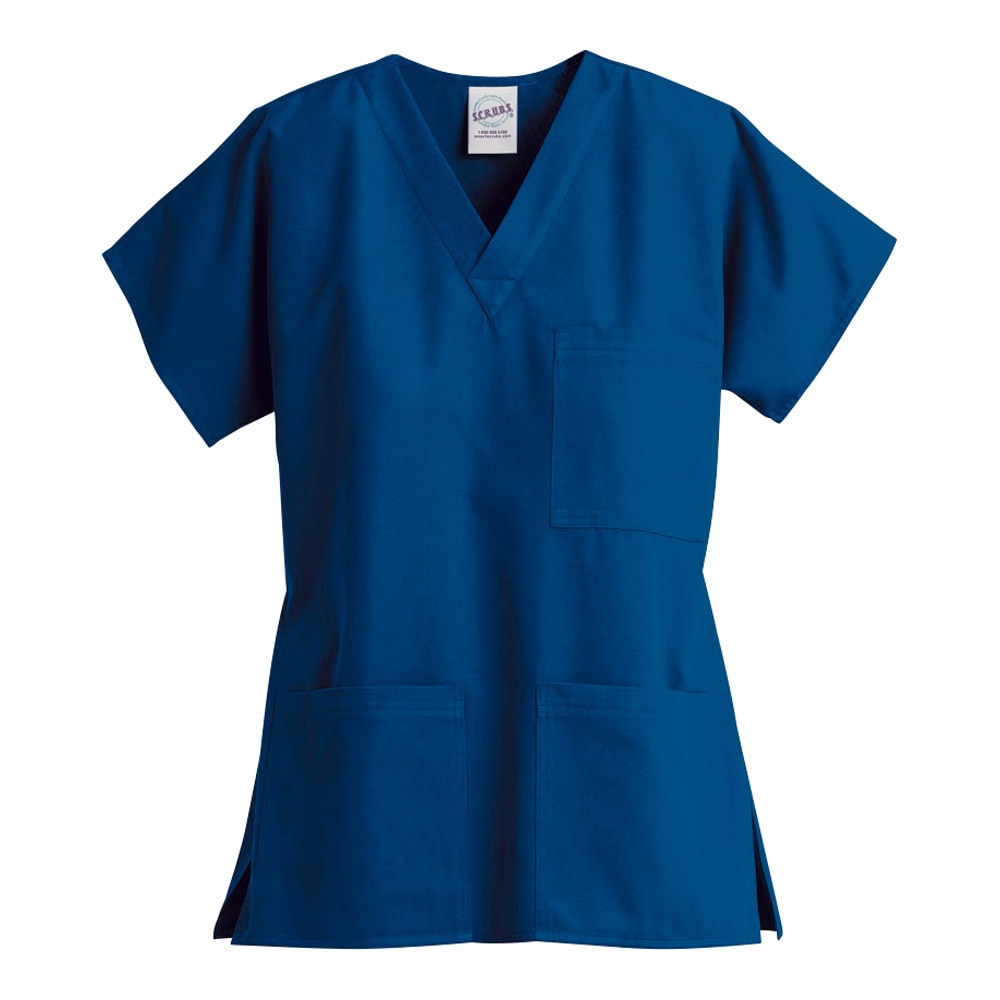 ディーフェイズ スクラブ 3ポケットトップ（男女兼用） ロイヤル S Z1004 1枚（ご注文単位1枚）【直送品】