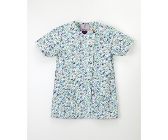 ナガイレーベン 女子スクラブ ブルー LL LBF-4357 1枚（ご注文単位1枚）【直送品】