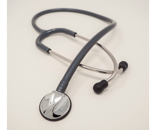 ユーメド貿易 ADスコープ プラチナムペディアトリックステトスコープ パウダーブラックグレー AD714PBG 1本(ご注文単位1本)【直送品】