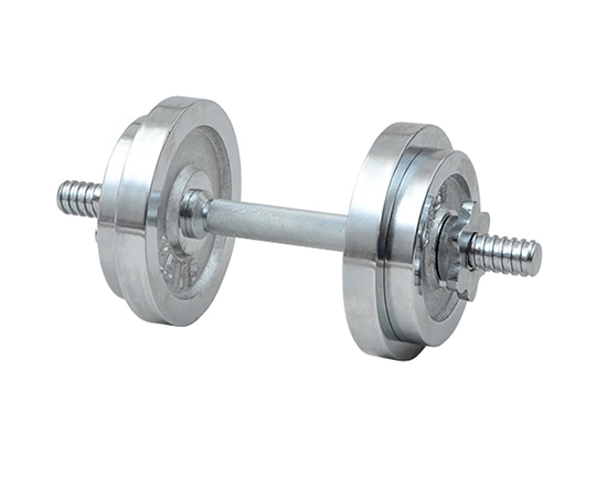 山善（YAMAZEN） クロムダンベルセット 10kgセット SD-10 1セット（ご注文単位1セット）【直送品】