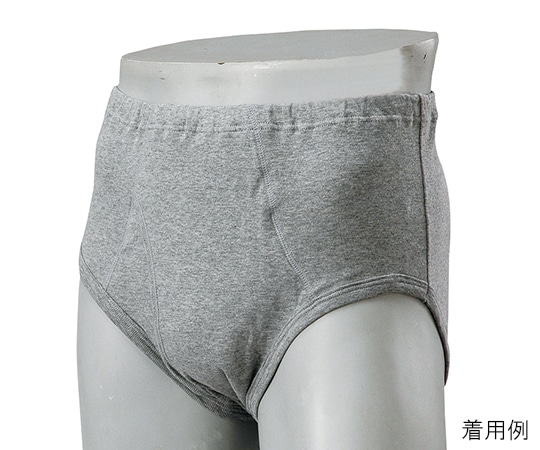 ニシキ（シニア・介護用品） 失禁パンツ（ブリーフ） LL（94~104cm） B4857C-LL-GY 1枚（ご注文単位1枚）【直送品】