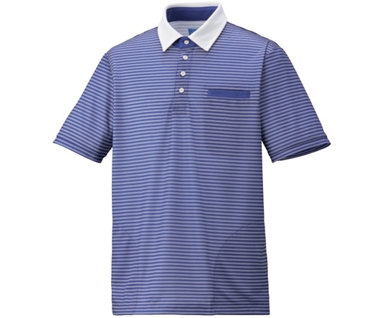 KAZEN ニットシャツ ロイヤルブルー LL KZN236-11L 1枚（ご注文単位1枚）【直送品】