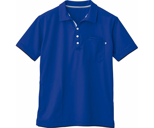 WHISEL（自重堂） 半袖ポロシャツ ロイヤルブルー 5L WH90718 1枚（ご注文単位1枚）【直送品】