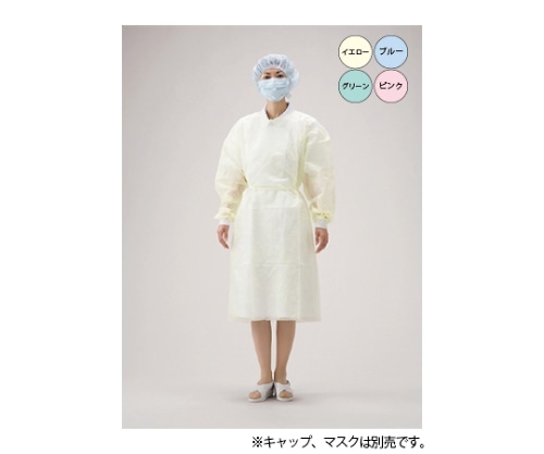 AITEX アイソレーションガウン（100枚入） AISG-RP 1ケース（ご注文単位1ケース）【直送品】