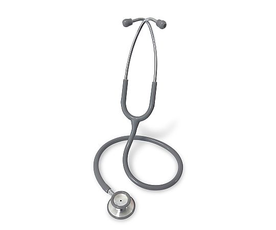 三恵 耳の痛みを軽減したカラダのサインを聴く聴診器 グレー  1本（ご注文単位1本）【直送品】