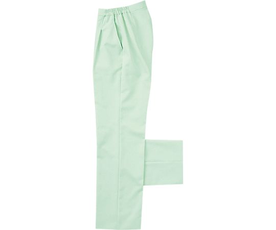 KAZEN レディススラックス ミントグリーン LL 192-22 LL 1枚（ご注文単位1枚）【直送品】