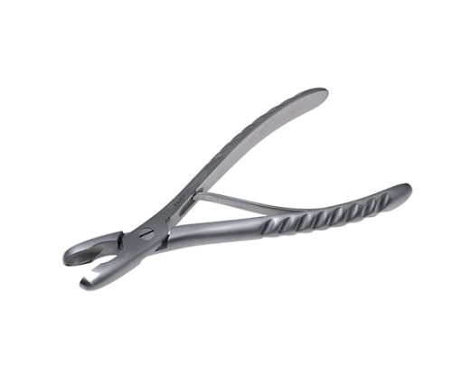 日本フリッツメディコ リュエル丸のみ鉗子 直 18cm No.3 P221-2115 1個（ご注文単位1個）【直送品】