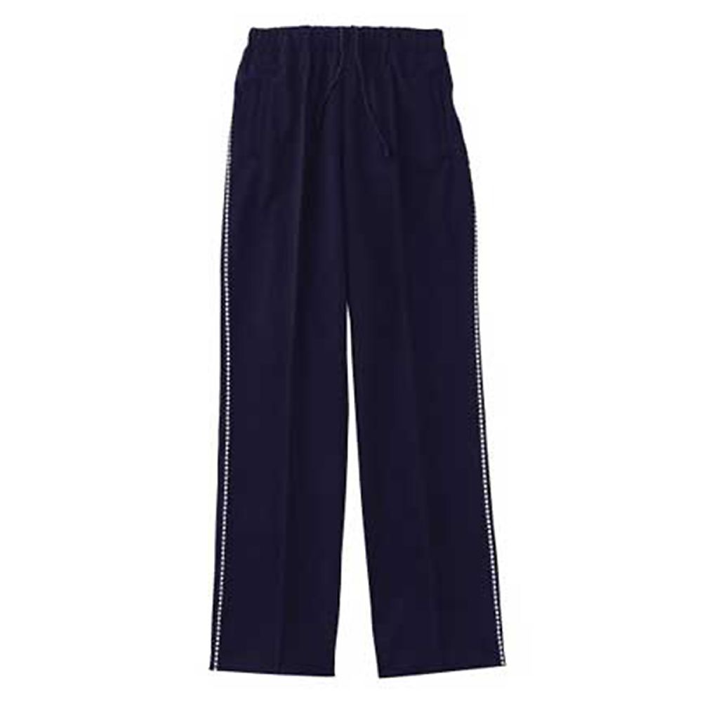 KIRAKU（トンボ） ストレートパンツ ネイビー 4L（股下90cm（フリー）） CR530-89 4L 1枚（ご注文単位1枚）【直送品】