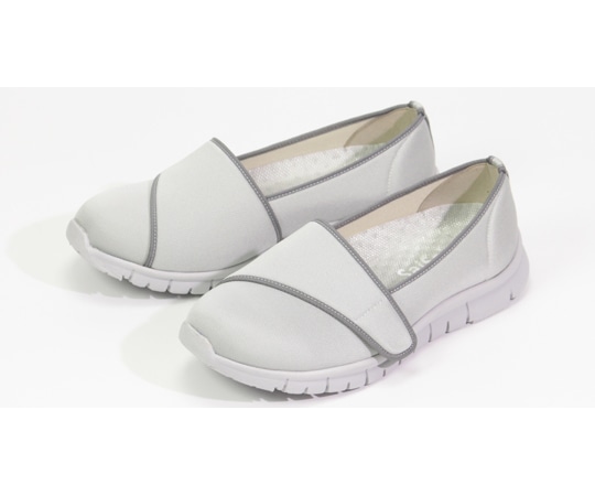 マリアンヌ製靴 抗ウイルスαシリーズ グレー 24.0cm WG940α 1足(ご注文単位1足)【直送品】