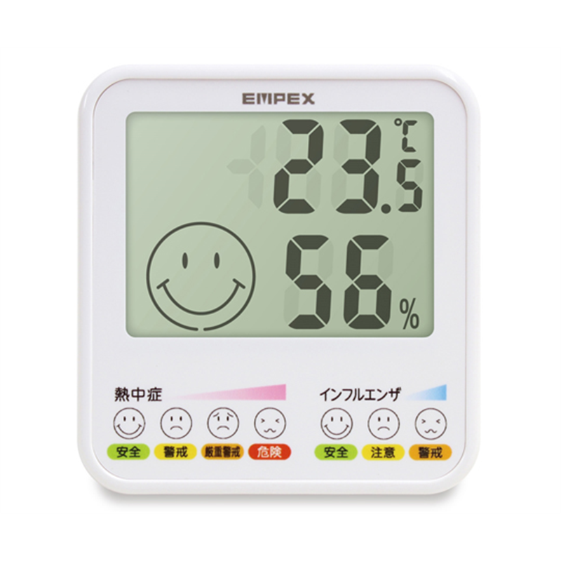 エンペックス気象計 おうちルームプレミアム温・湿度計 TD-8448 1台(ご注文単位1台)【直送品】