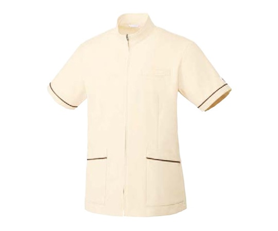 MICHEL KLEIN（ミッシェルクラン） ジャケット[男性用] クリーム S ストレッチラチネ MK-0024 1着（ご注文単位1着）【直送品】