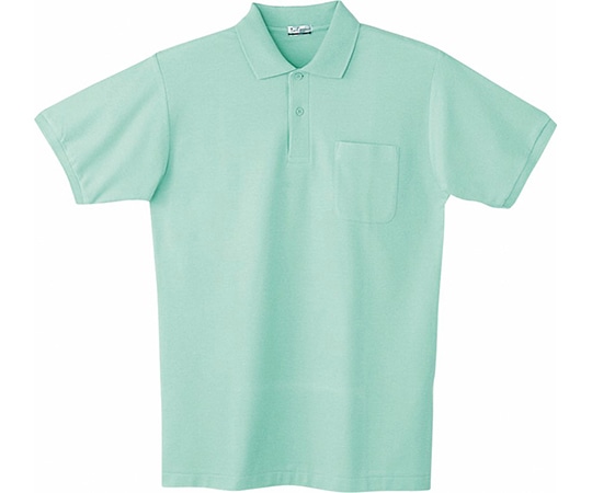 WHISEL（自重堂） 半袖ポロシャツ ミント グリーン LL 24414 1枚（ご注文単位1枚）【直送品】
