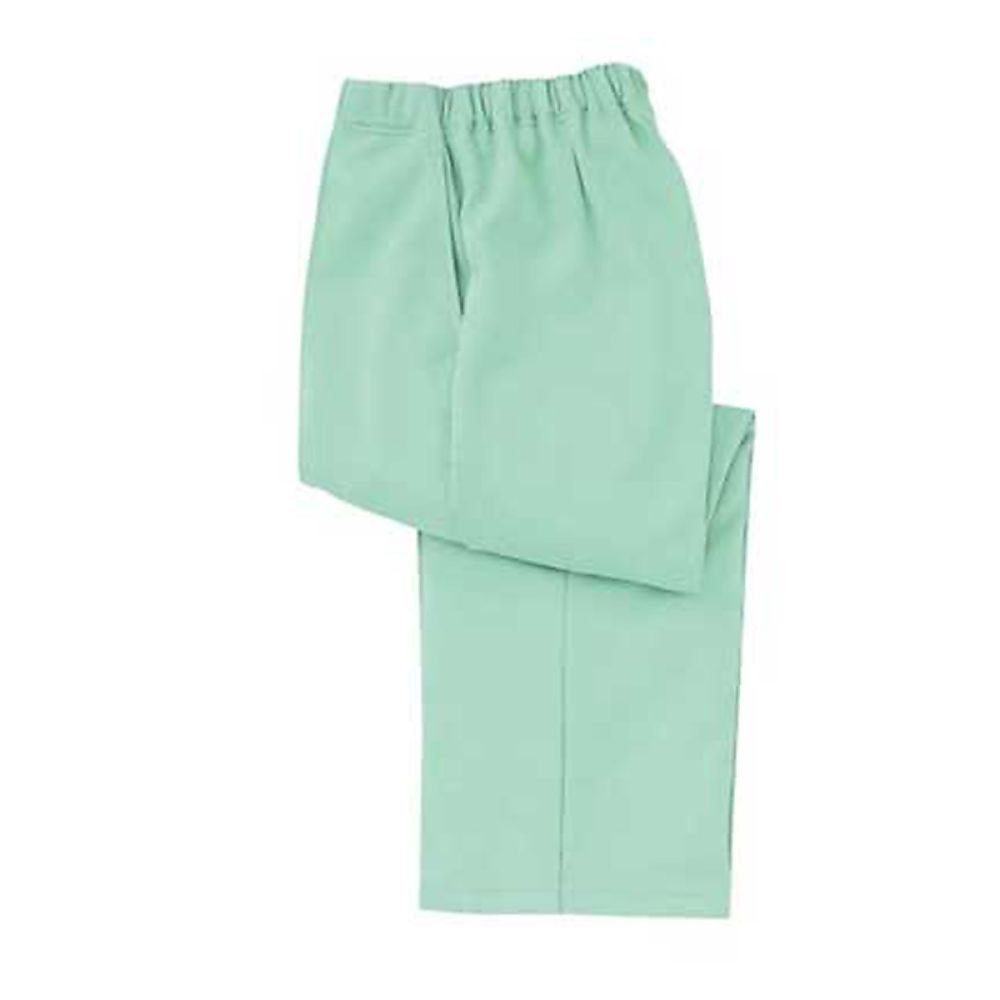 KIRAKU（トンボ） ストレートパンツ ミント 4L（股下82cm） CR524-40 4L 1枚（ご注文単位1枚）【直送品】