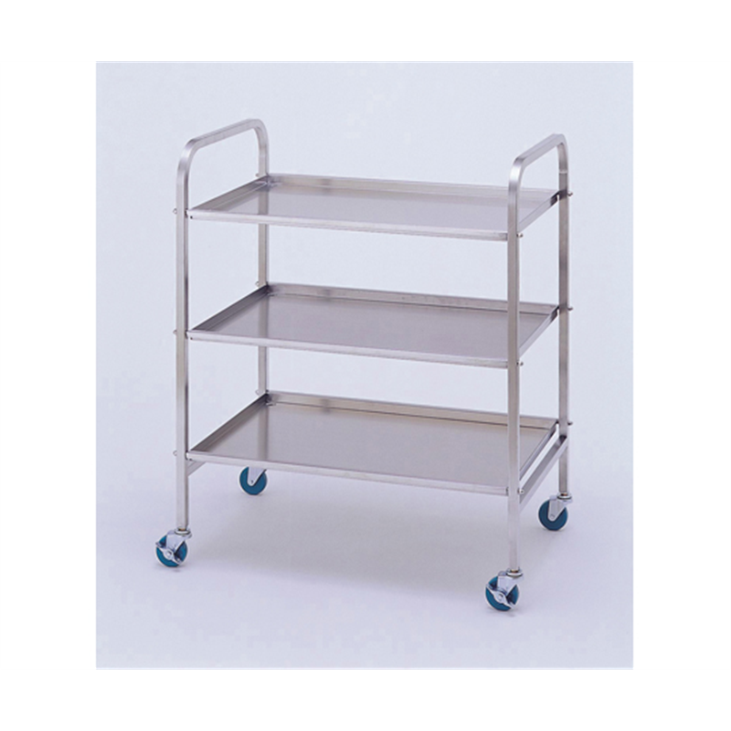 テラオカ テラキャリー K-2型(棚板3枚付き)キャスター付 K-2 1組(ご注文単位1組)【直送品】