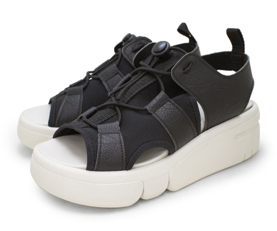 リゲッタ リゲッタ 軽量厚底サンダル ブラック M(23.0~23.5) RE253 BLK M 1足(ご注文単位1足)【直送品】