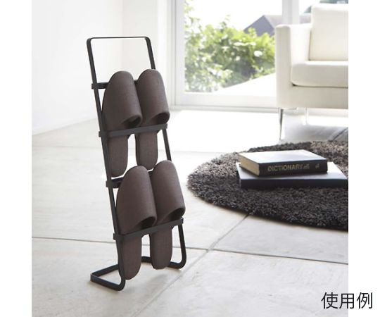 アズワン 220x150x610mm スリッパラック（スチール製） EA954LB-31B 1個（ご注文単位1個）【直送品】