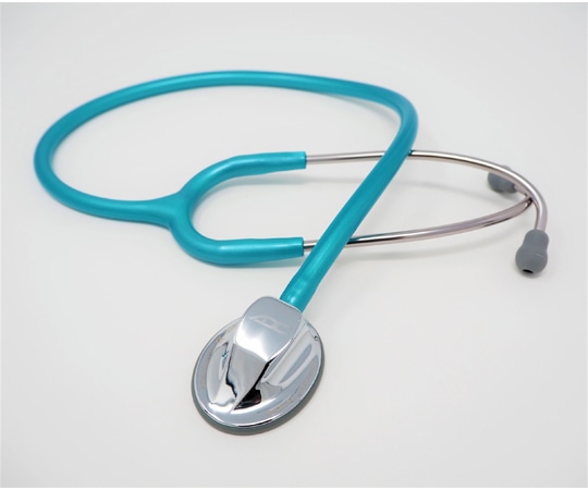 ユーメド貿易 ADスコープ プラチナムクリニシャンステトスコープ パウダーカリビアン AD715PC 1本（ご注文単位1本）【直送品】