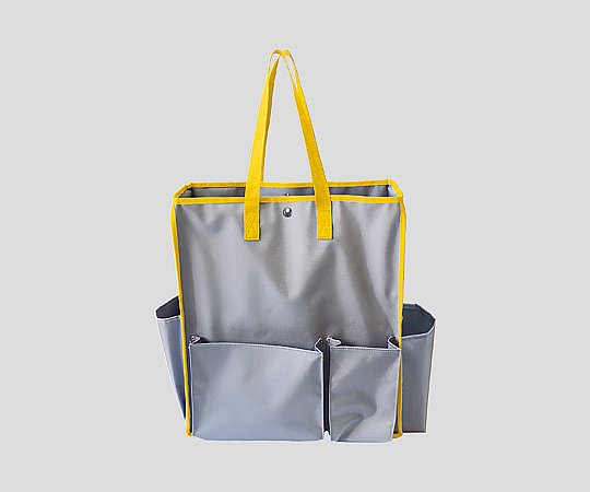 テラモト 清掃用品収納バッグ イエロー DS-233-200-5 1袋（ご注文単位1袋）【直送品】