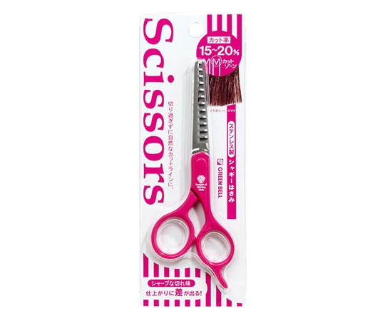 グリーンベル シャギー鋏 PSG-019 1個（ご注文単位1個）【直送品】