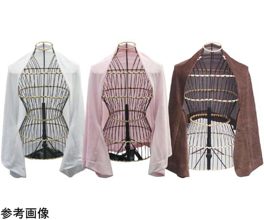 CML CKL ベロア 肩掛け ホワイト V012412 1枚（ご注文単位1枚）【直送品】