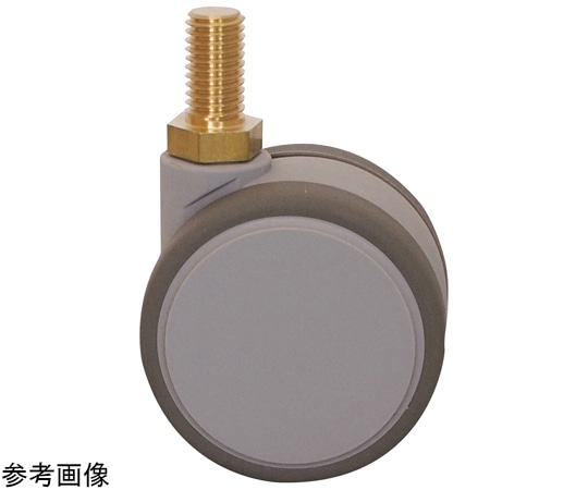 東海キャスター 非磁性 双輪キャスター φ75 自在 ネジ式 MB75N10L-22 1個（ご注文単位1個）【直送品】