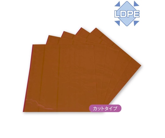 CML パラフィンシート(ブラウン) 200枚(20ミクロン) P050230 1箱(ご注文単位1箱)【直送品】