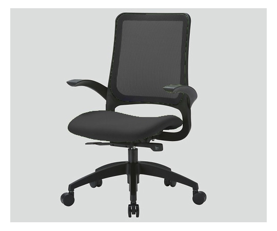 アイコ エグゼクティブ・メッシュチェア クッション ブラック MS-1615 （F12） BK 1個（ご注文単位1個）【直送品】