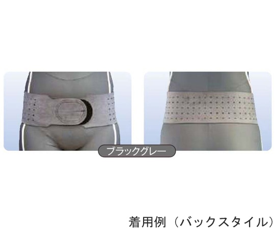 アシスト 骨盤ベルト ブラックグレー ML 15281 1本(ご注文単位1本)【直送品】