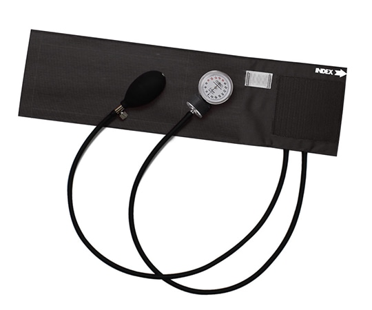 フォーカルコーポレーション アネロイド血圧計 ラテックスフリー イージーリリースバルブ ナイロンカフ・ダークグレー FC-100V ERV NC 1台（ご注文単位1台）【直送品】