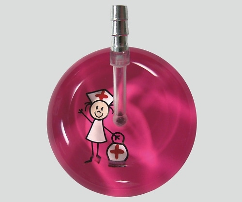 アズワン 聴診器（ウルトラスコープ） 成人用 ホットピンク 1166 1本（ご注文単位1本）【直送品】