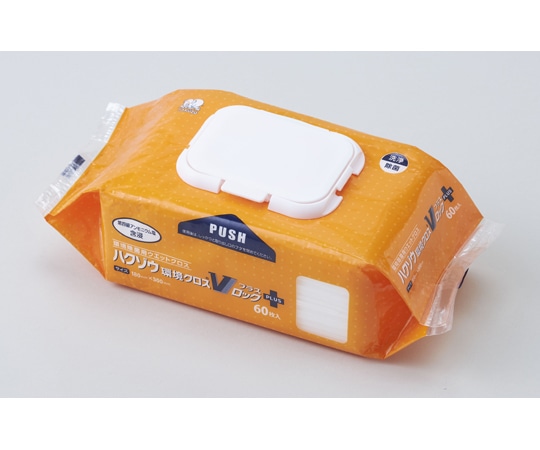 ハクゾウメディカル ハクゾウ環境クロス Vロックプラス 180mm×300mm 60枚入 3395016 1個(ご注文単位1個)【直送品】