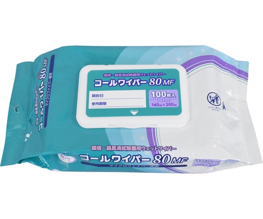 イワツキ コールワイパー80MF 14x20cm 100枚×24袋 004 1ケース（ご注文単位1ケース）【直送品】