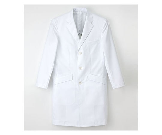 ナガイレーベン 男子シングル診察衣 ホワイト BL FD4000 1枚（ご注文単位1枚）【直送品】