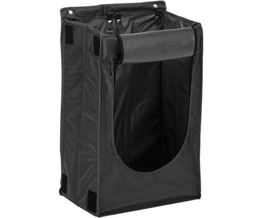 テラモト ホテルリネンワゴン回収袋 ファスナー付 グレー DS-573-100-5 1台(ご注文単位1台)【直送品】