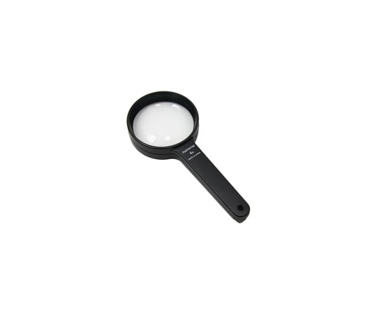 池田レンズ工業 非球面 高倍率ハンドルーペ 4倍 75mm AS-13 1個（ご注文単位1個）【直送品】