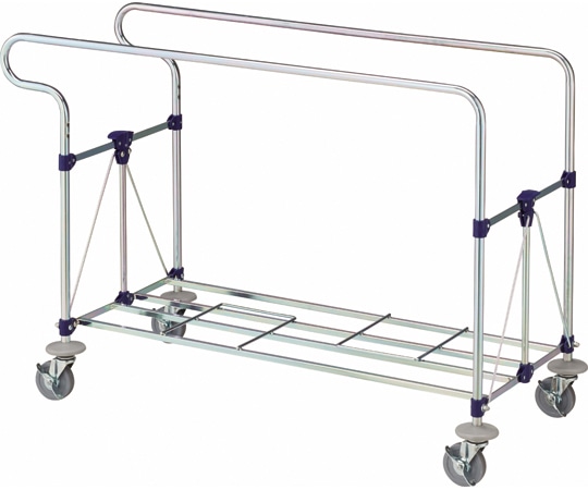 山崎産業(コンドル) リサイクル用システムカート自立式OS(クロメートメッキ) CA867-000X-MB 1台(ご注文単位1台)【直送品】