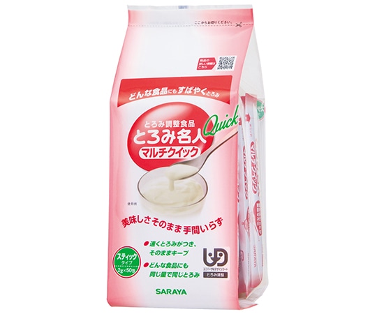 サラヤ とろみ名人マルチクイック2g 1ケース(50包×12袋入) 58021 1ケース(ご注文単位1ケース)【直送品】