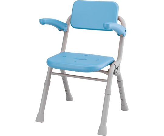 パナソニックエイジフリー シャワーチェア（Air）コンパクトSPワンタッチ ブルー PN-L41431A 1台（ご注文単位1台）【直送品】