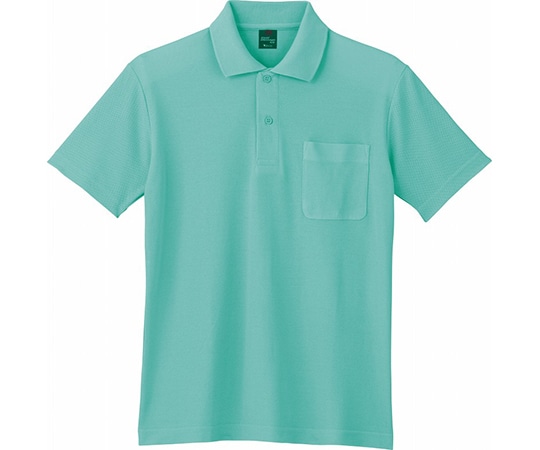 WHISEL（自重堂） 半袖ポロシャツ エメラルド SS 85854 1枚（ご注文単位1枚）【直送品】