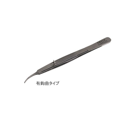日本フリッツメディコ スチーブン デリケートピンセット 11cm 有鈎 曲 A360-4225 1本（ご注文単位1本）【直送品】